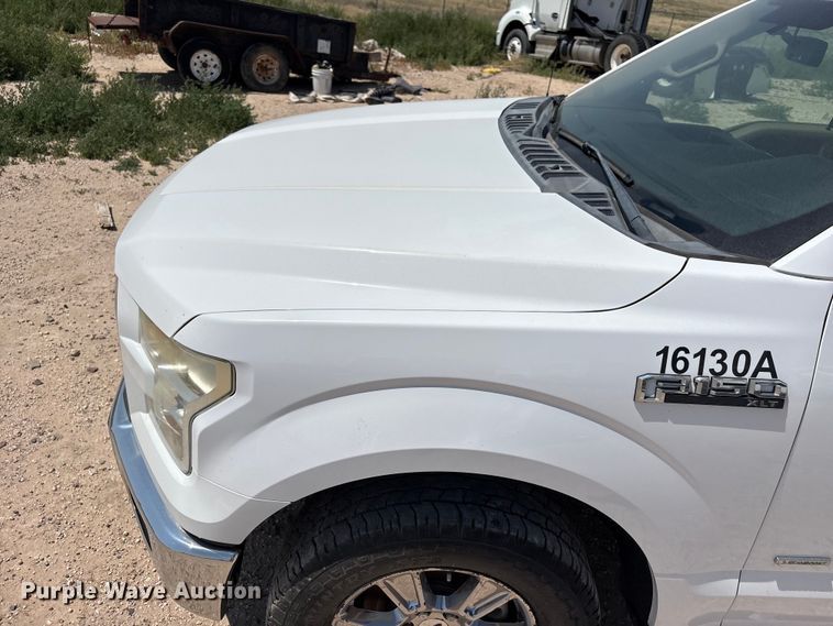 image for item EW8675 2016 Ford F150 Crew Cab pickup truck