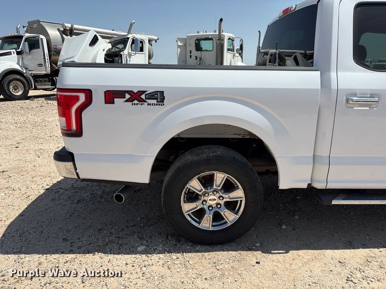 image for item EW8675 2016 Ford F150 Crew Cab pickup truck