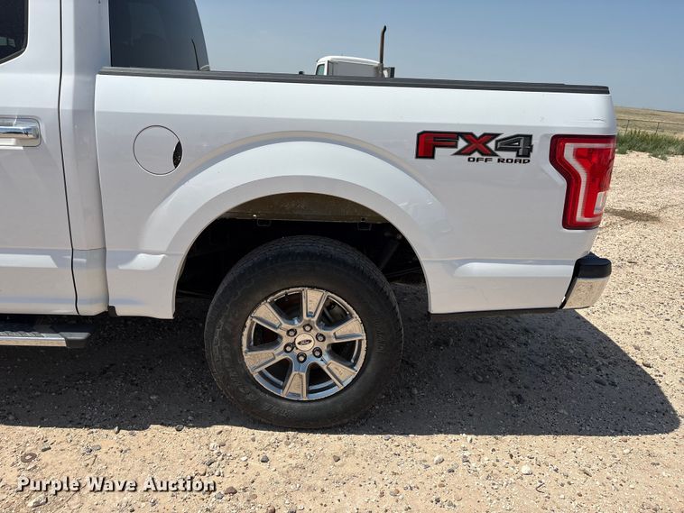 image for item EW8675 2016 Ford F150 Crew Cab pickup truck