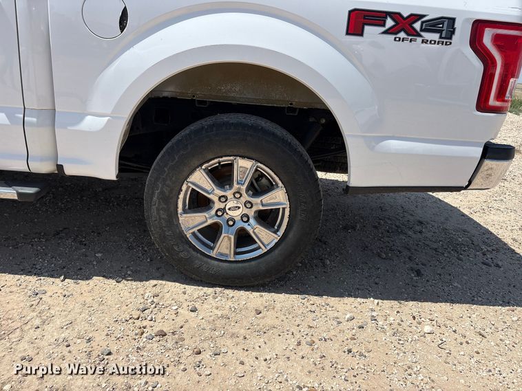 image for item EW8675 2016 Ford F150 Crew Cab pickup truck