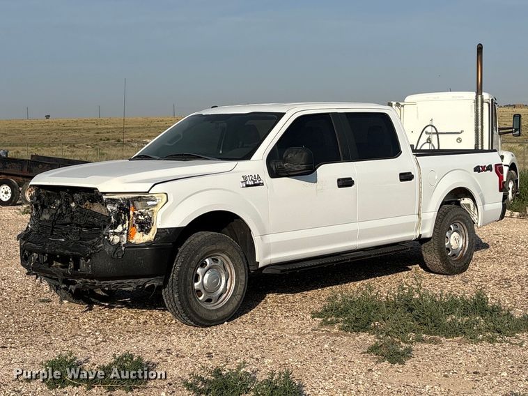 2018 Ford F150 XL Crew Cab pickup truck