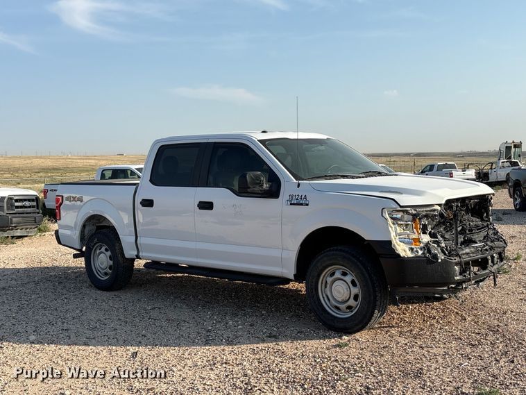 image for item EW8681 2018 Ford F150 XL Crew Cab pickup truck