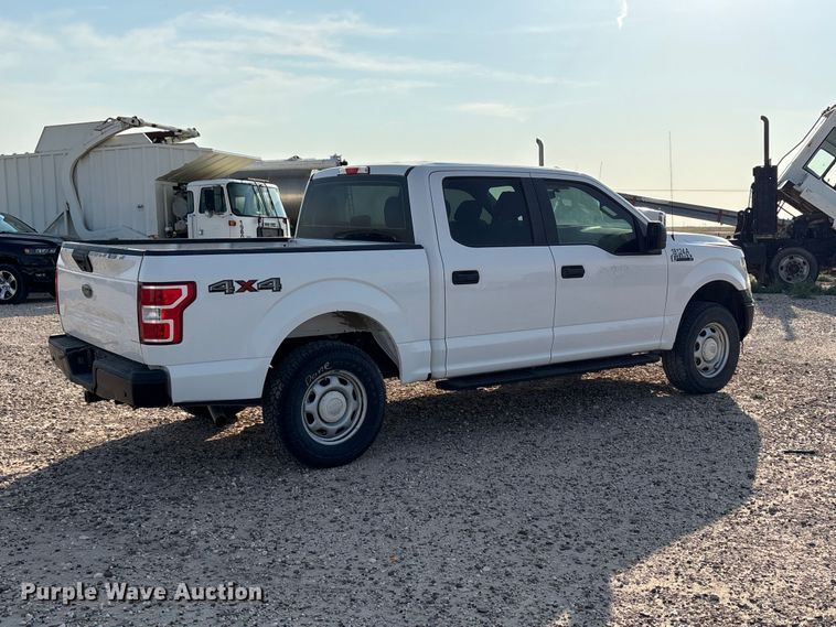 image for item EW8681 2018 Ford F150 XL Crew Cab pickup truck
