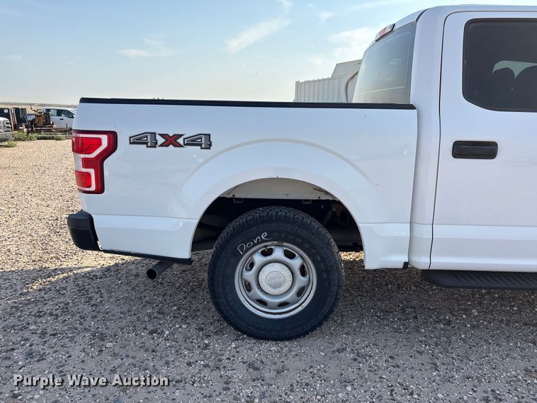image for item EW8681 2018 Ford F150 XL Crew Cab pickup truck