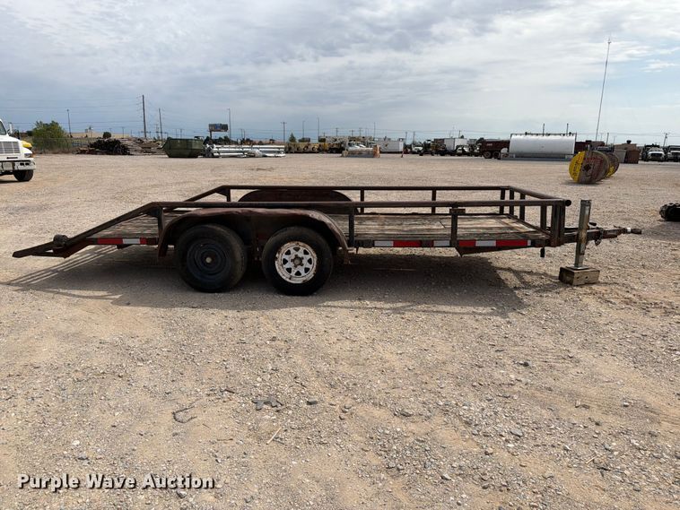 image for item EW8693 Shop built utility trailer