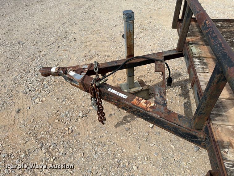 image for item EW8693 Shop built utility trailer