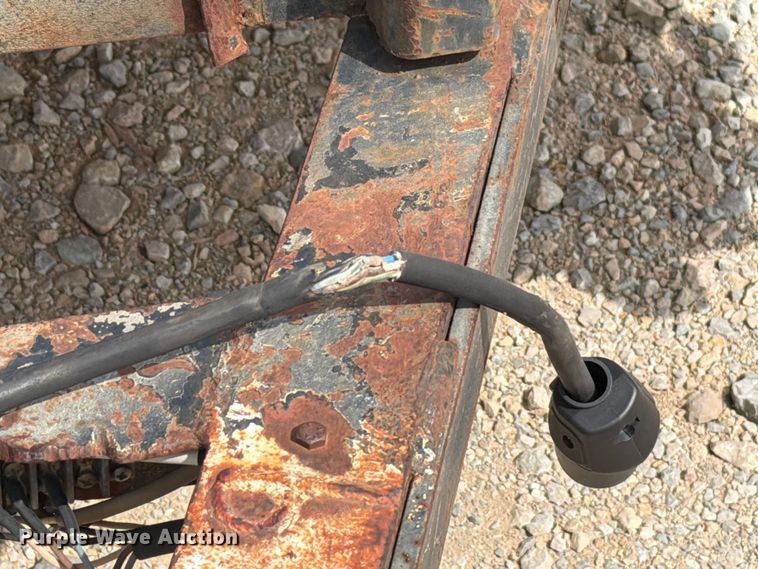 image for item EW8693 Shop built utility trailer