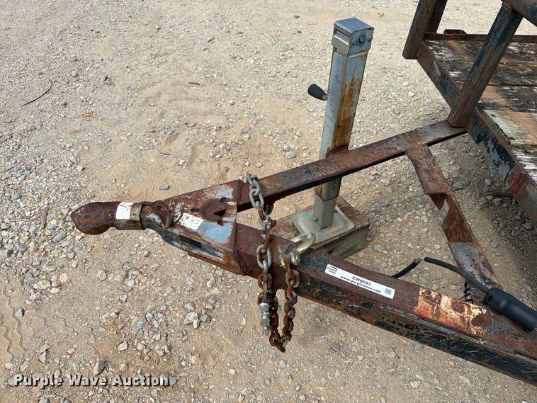 image for item EW8693 Shop built utility trailer