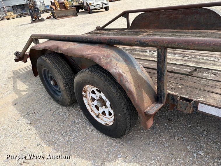 image for item EW8693 Shop built utility trailer
