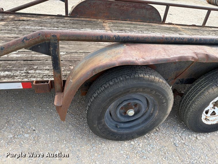 image for item EW8693 Shop built utility trailer