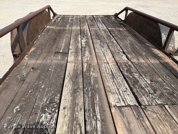 image for item EW8693 Shop built utility trailer