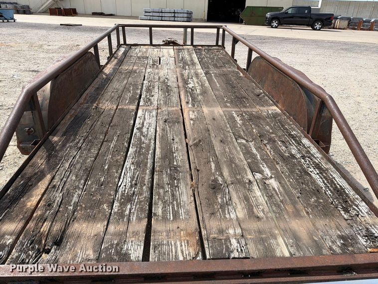 image for item EW8693 Shop built utility trailer