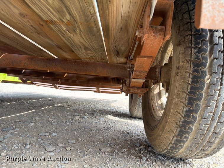 image for item EW8693 Shop built utility trailer