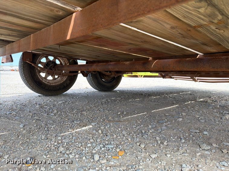image for item EW8693 Shop built utility trailer