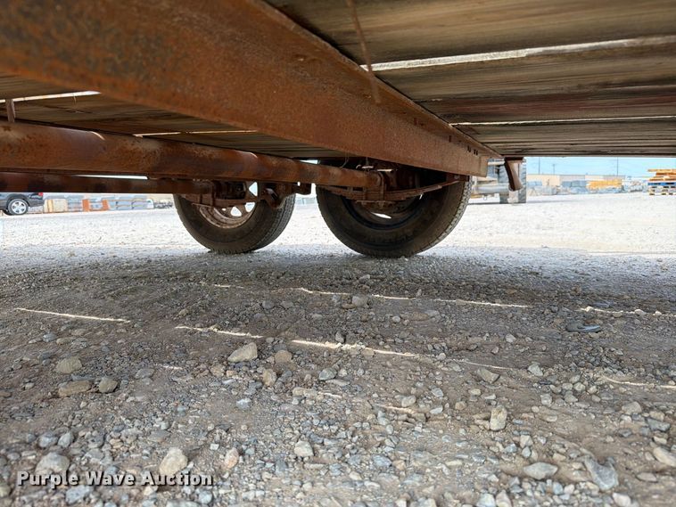 image for item EW8693 Shop built utility trailer