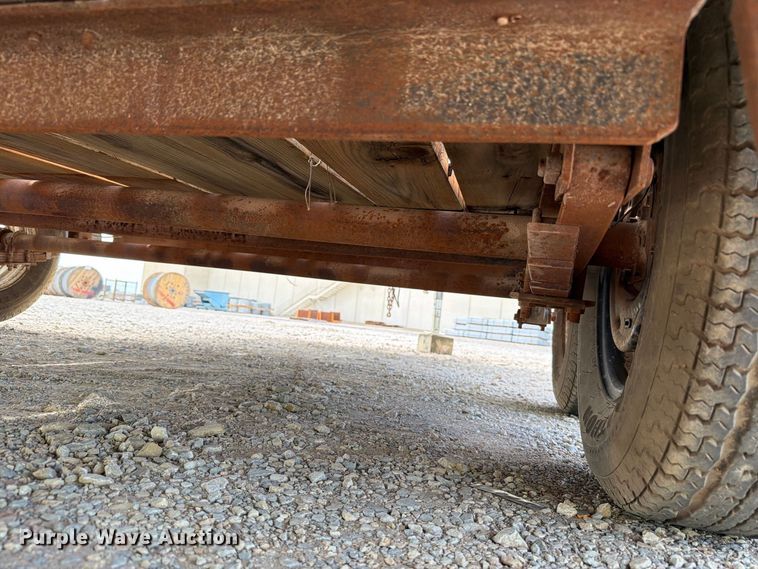 image for item EW8693 Shop built utility trailer