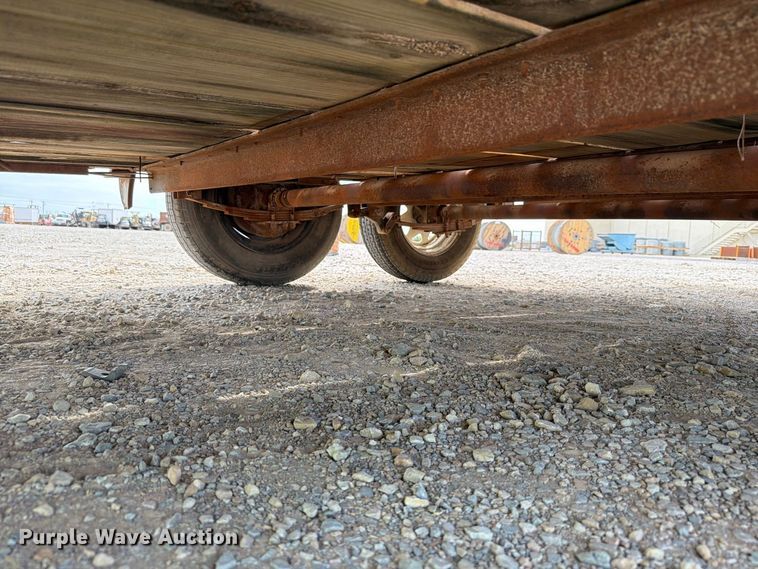 image for item EW8693 Shop built utility trailer