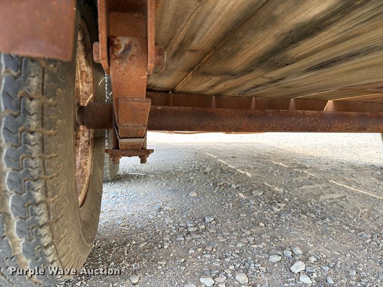 image for item EW8693 Shop built utility trailer