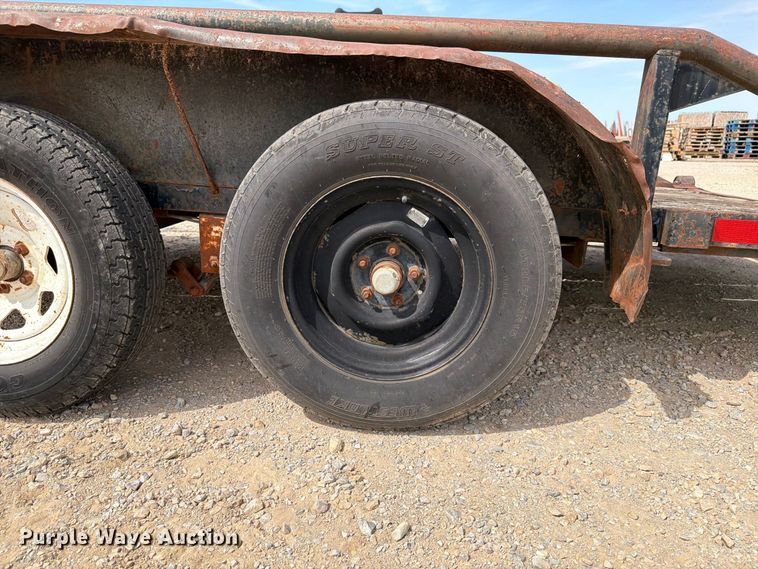 image for item EW8693 Shop built utility trailer