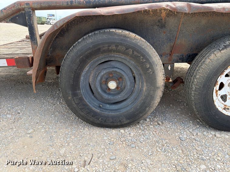 image for item EW8693 Shop built utility trailer