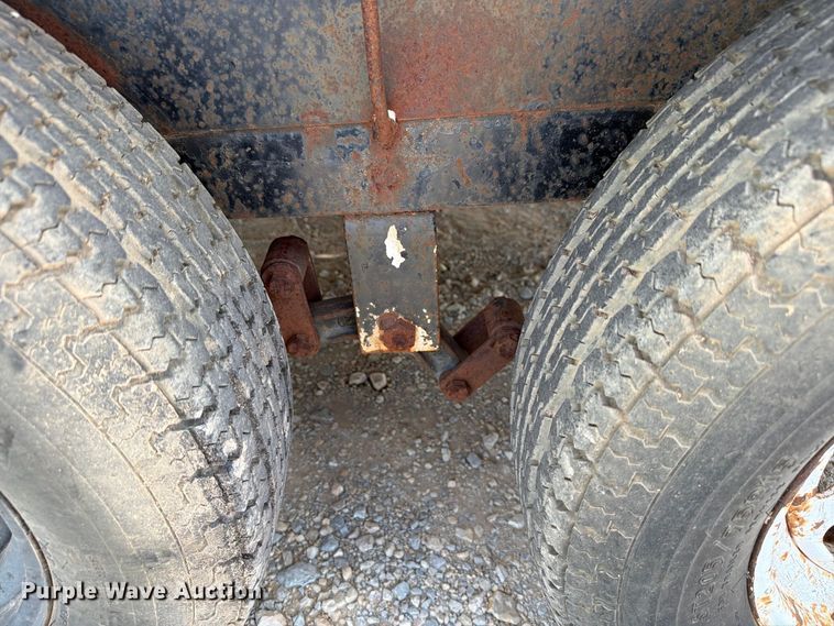 image for item EW8693 Shop built utility trailer