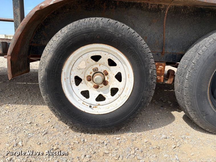 image for item EW8693 Shop built utility trailer