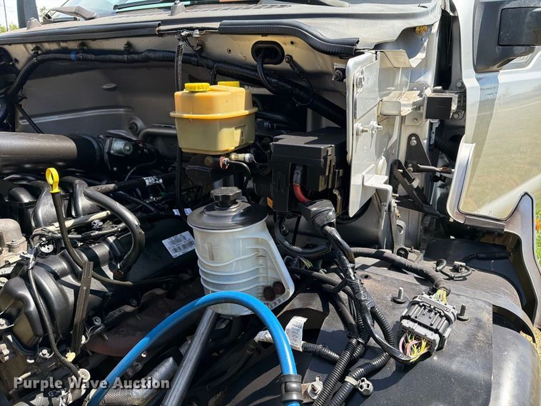 image for item EW8696 2017 Ford F650 Crew Cab truck cab and chassis