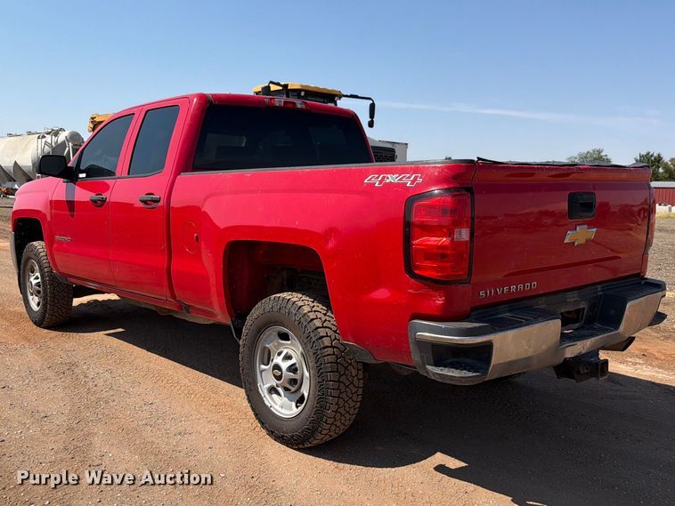 image for item EW8744 2017 Chevrolet Silverado 2500HD Crew Cab pickup truck