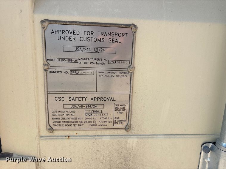 image for item EX0035 2024 office container