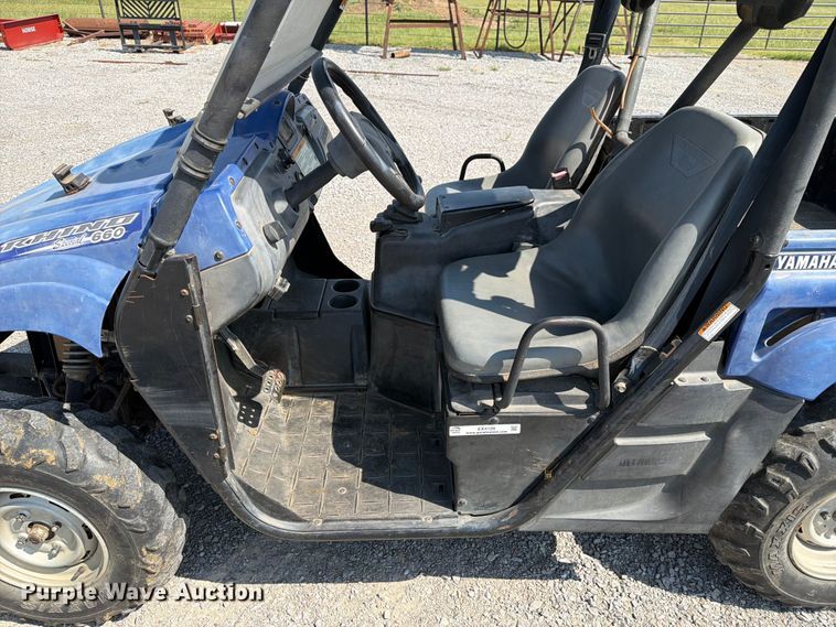 image for item EX4120 2007 Yamaha Rhino 660 utility vehicle