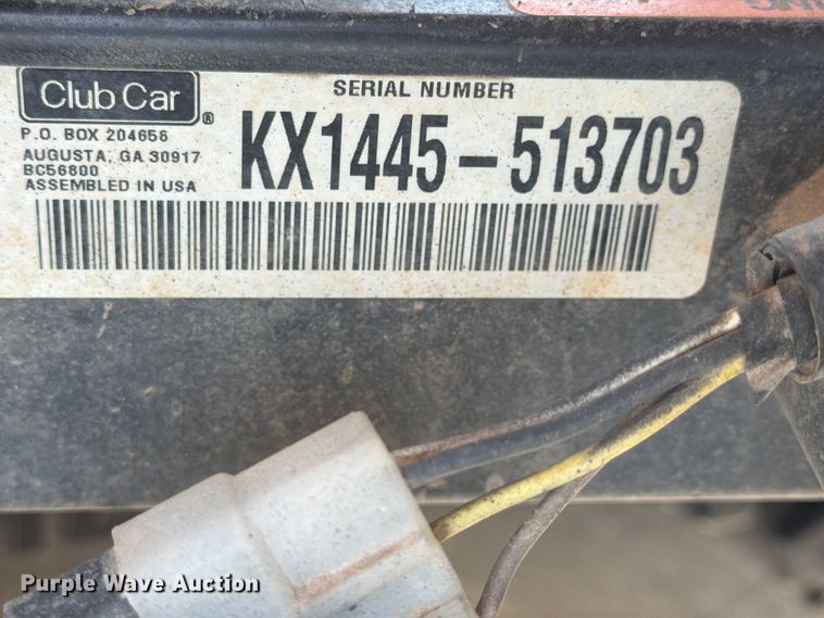 image for item EX4121 2014 Club Car XRT 950 utility vehicle