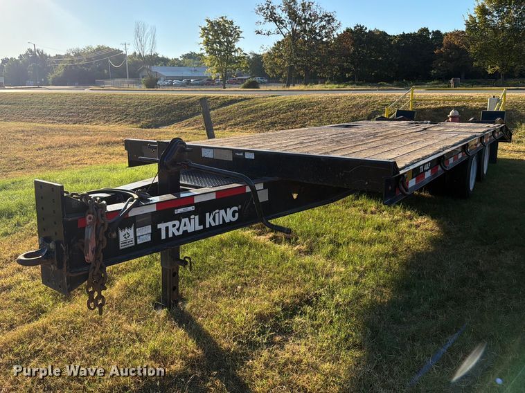 2018 Trailer King TK 40LP equipment trailer