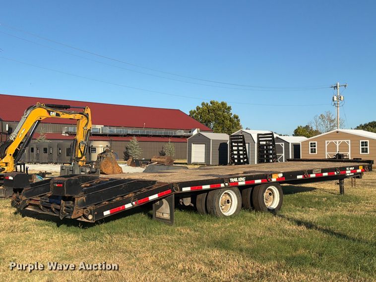 image for item EX4124 2018 Trailer King TK 40LP equipment trailer
