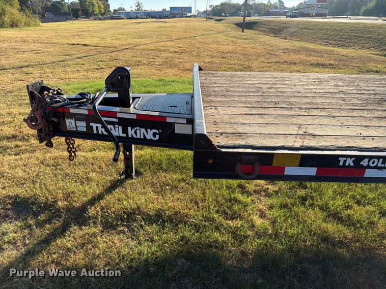 image for item EX4124 2018 Trailer King TK 40LP equipment trailer