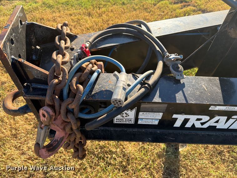 image for item EX4124 2018 Trailer King TK 40LP equipment trailer