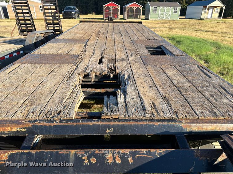 image for item EX4124 2018 Trailer King TK 40LP equipment trailer