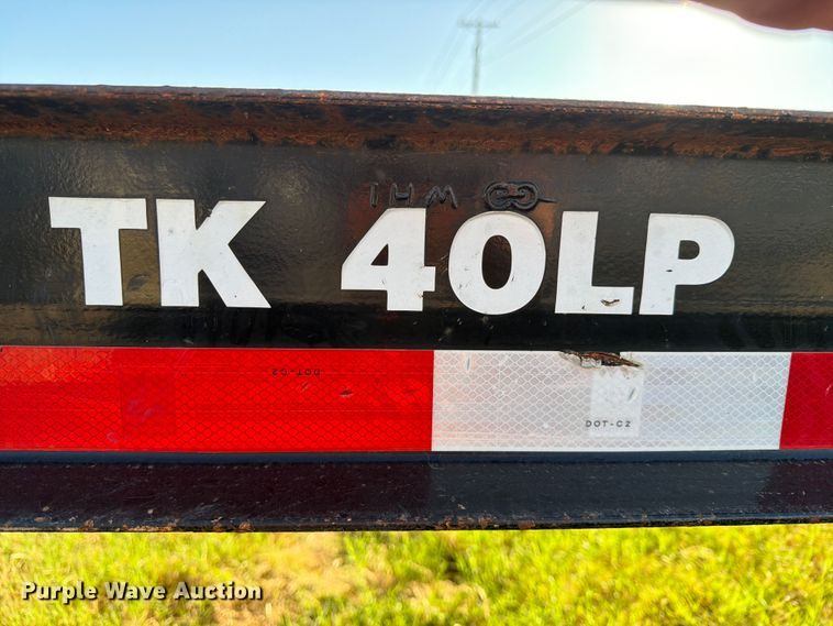 image for item EX4124 2018 Trailer King TK 40LP equipment trailer