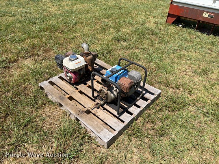 (2) pumps