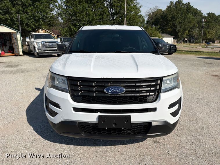 image for item EX4142 2017 Ford Explorer Police SUV