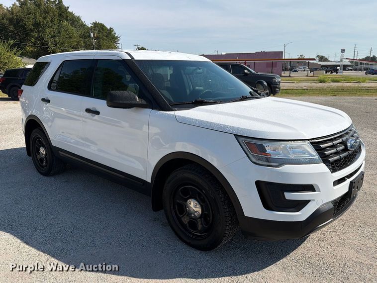 image for item EX4142 2017 Ford Explorer Police SUV