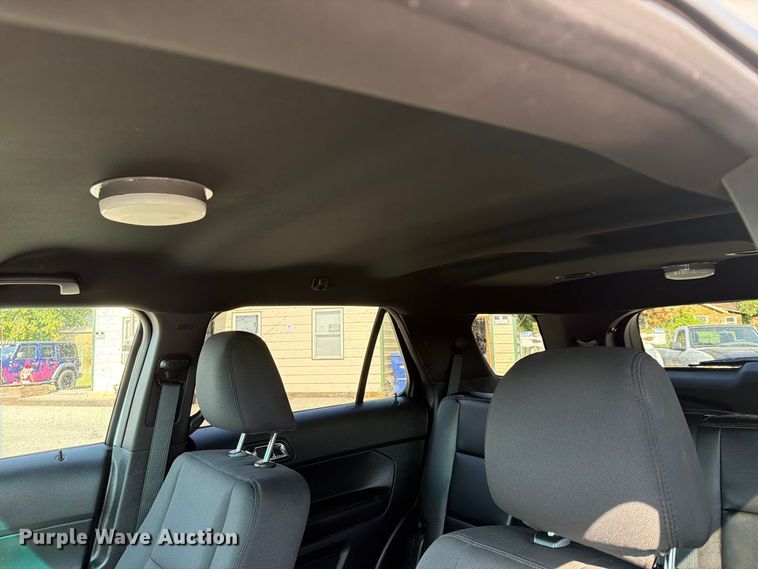 image for item EX4142 2017 Ford Explorer Police SUV