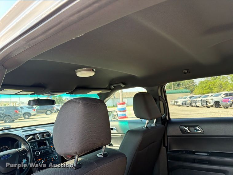 image for item EX4142 2017 Ford Explorer Police SUV