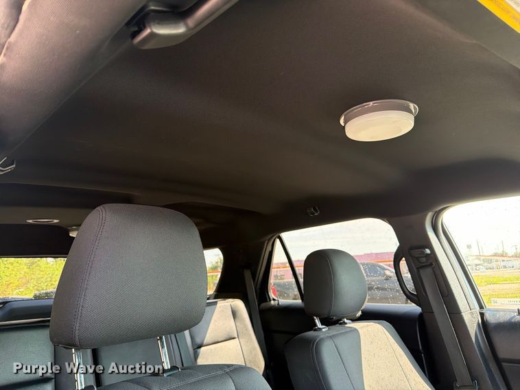 image for item EX4142 2017 Ford Explorer Police SUV