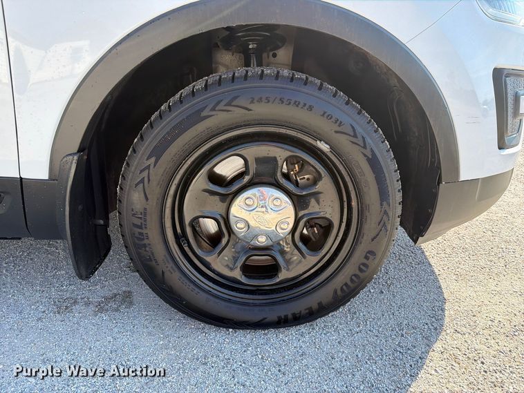 image for item EX4142 2017 Ford Explorer Police SUV