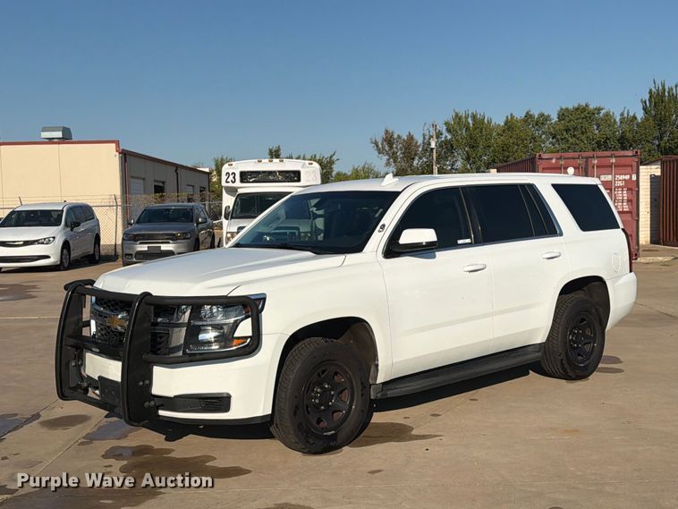 2017 Chevrolet Tahoe Police SUV