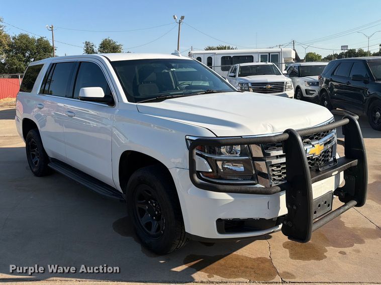 image for item EX4146 2017 Chevrolet Tahoe Police SUV