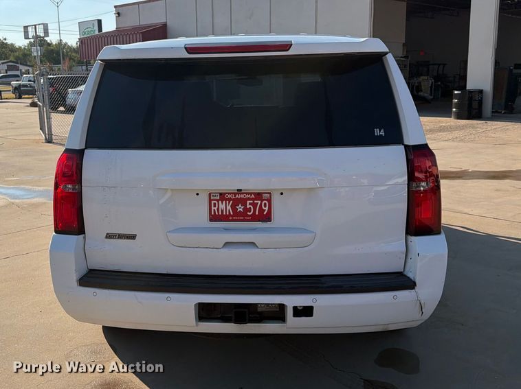 image for item EX4146 2017 Chevrolet Tahoe Police SUV