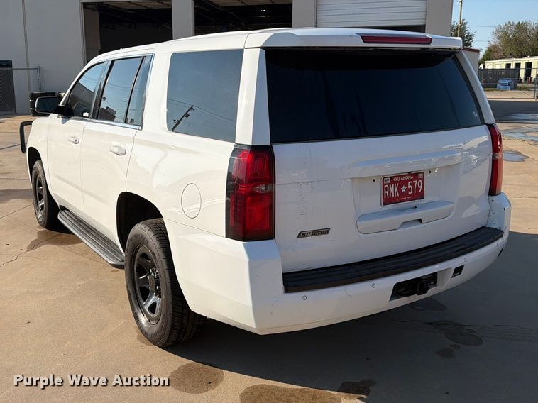 image for item EX4146 2017 Chevrolet Tahoe Police SUV