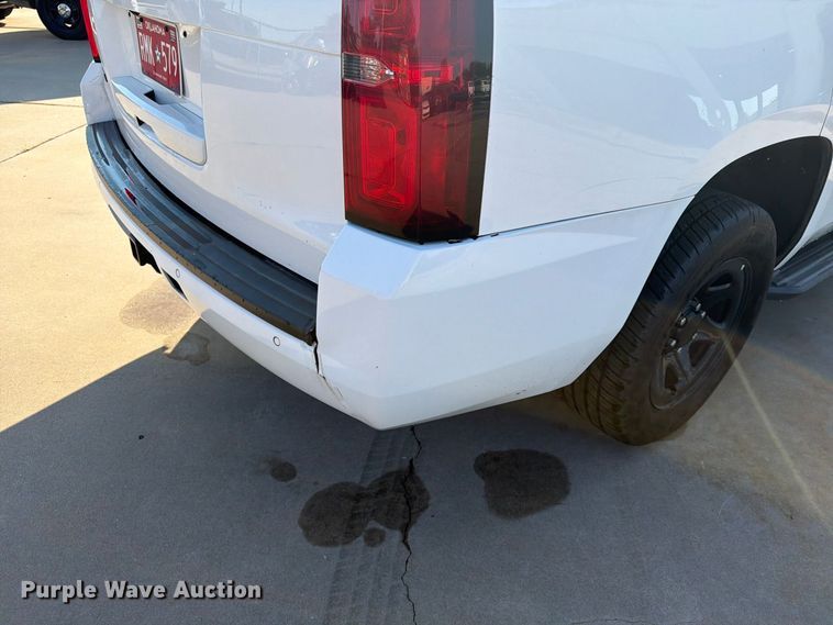 image for item EX4146 2017 Chevrolet Tahoe Police SUV