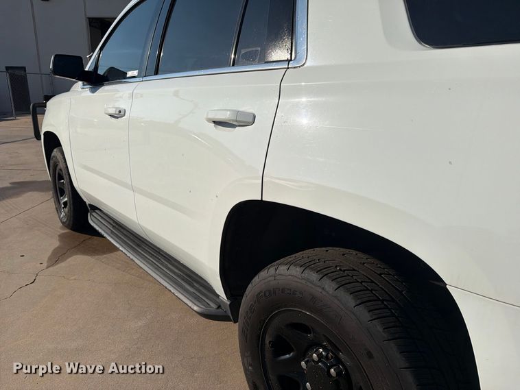 image for item EX4146 2017 Chevrolet Tahoe Police SUV